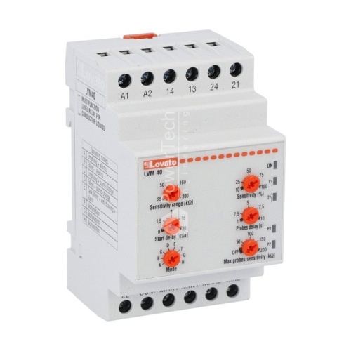 LVM40A024 Многофункциональное реле контроля уровня жидкостей 24VAC, автоматическая переустановка