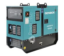 Дизельный генератор GENBOX KBT8M-3000 в кожухе