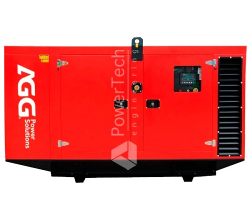 Дизельный генератор AGG D250D5 в кожухе
