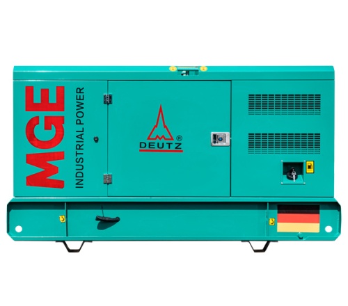 Дизельный генератор MGE MGEp32DZ в кожухе фото 2