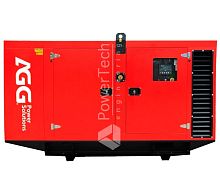Дизельный генератор AGG DE100D5 в кожухе
