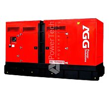 Дизельный генератор AGG P500E5 в кожухе