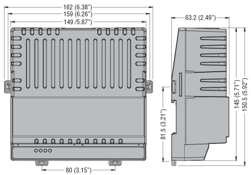 BCG0524 Импульсное зарядное устройство 5A 24VDC фото 2