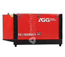 Дизельный генератор AGG DE33D5 в кожухе