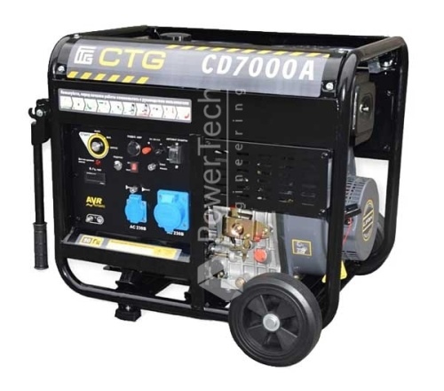 Бензиновый генератор CTG CD7000A