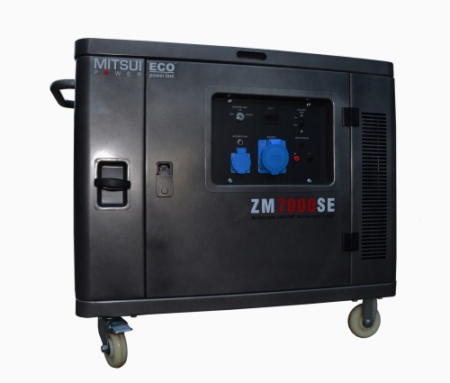 Бензиновый генератор ZM 7000 SE фото 4