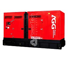 Дизельный генератор AGG C650D5 в кожухе