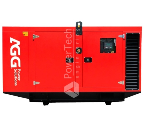 Дизельный генератор AGG DE250D5 в кожухе